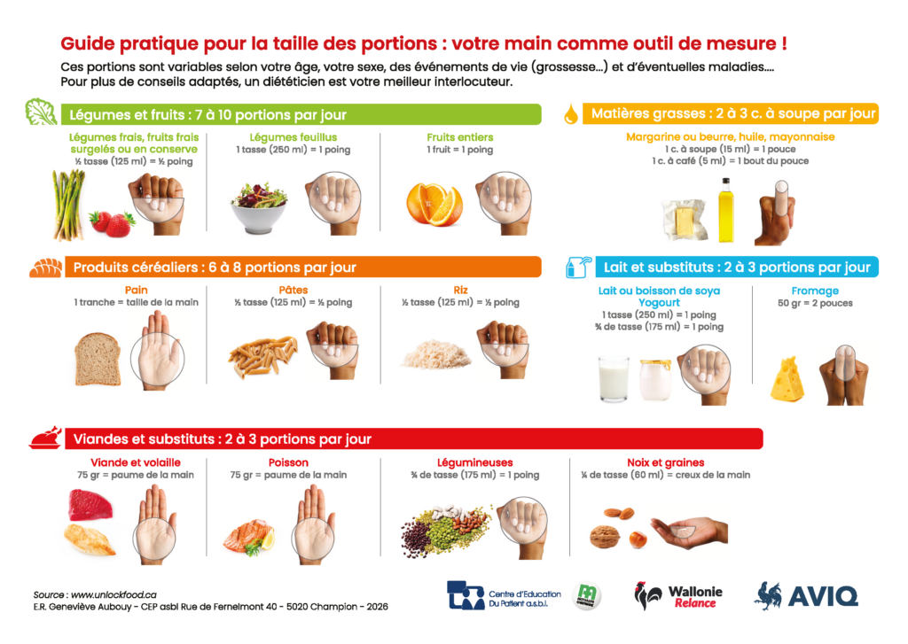 Pyramide alimentaire verso